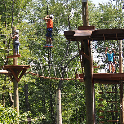 Climbing / Ropes - Camp Manitou